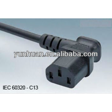 North American cordset power cable